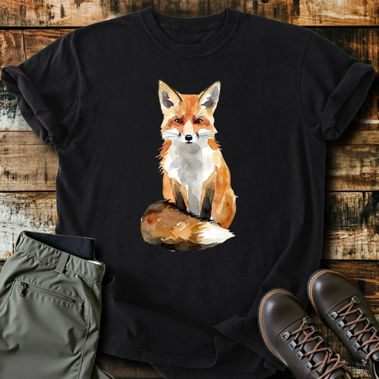 Watercolor Fox T-Shirt