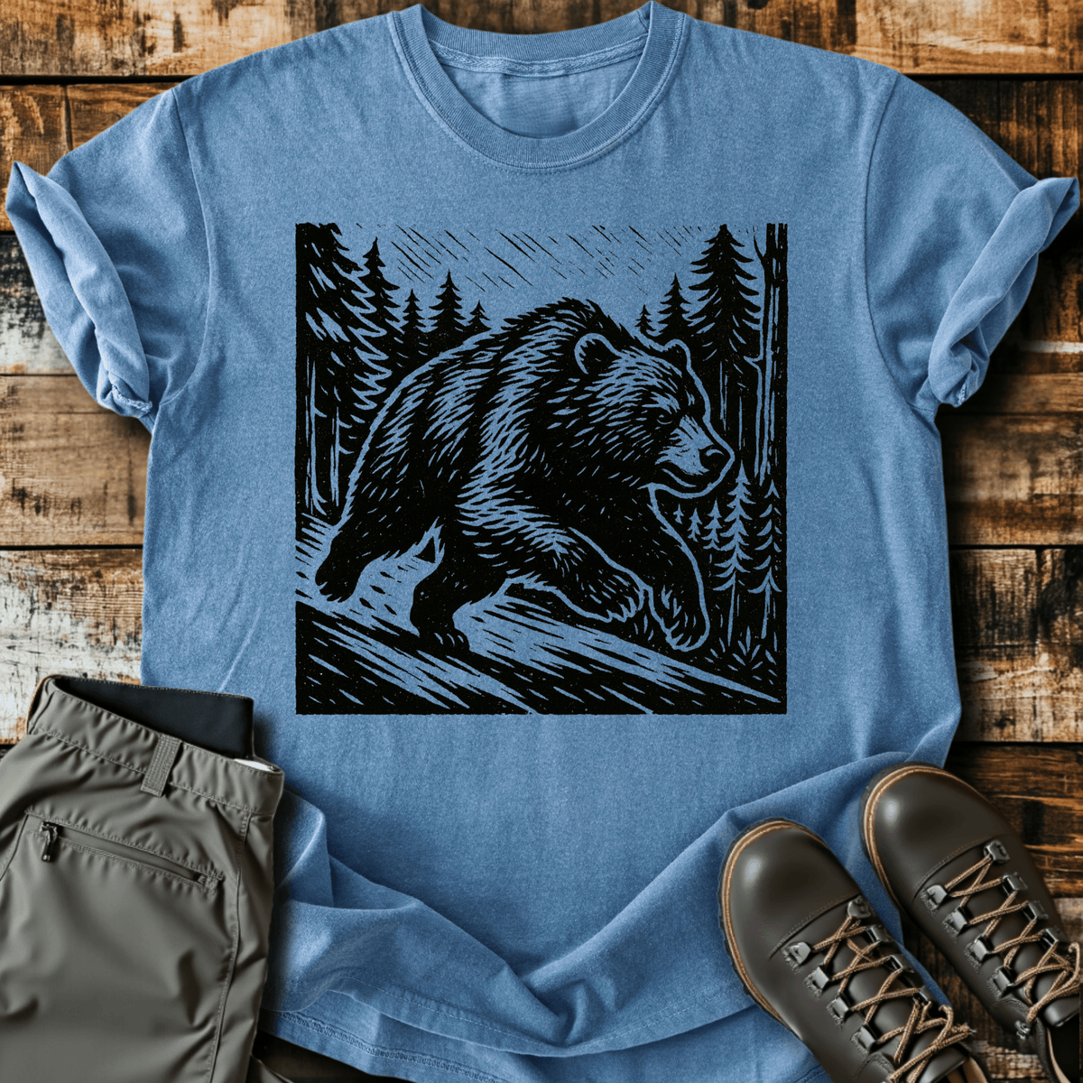 Running Bear T-Shirt