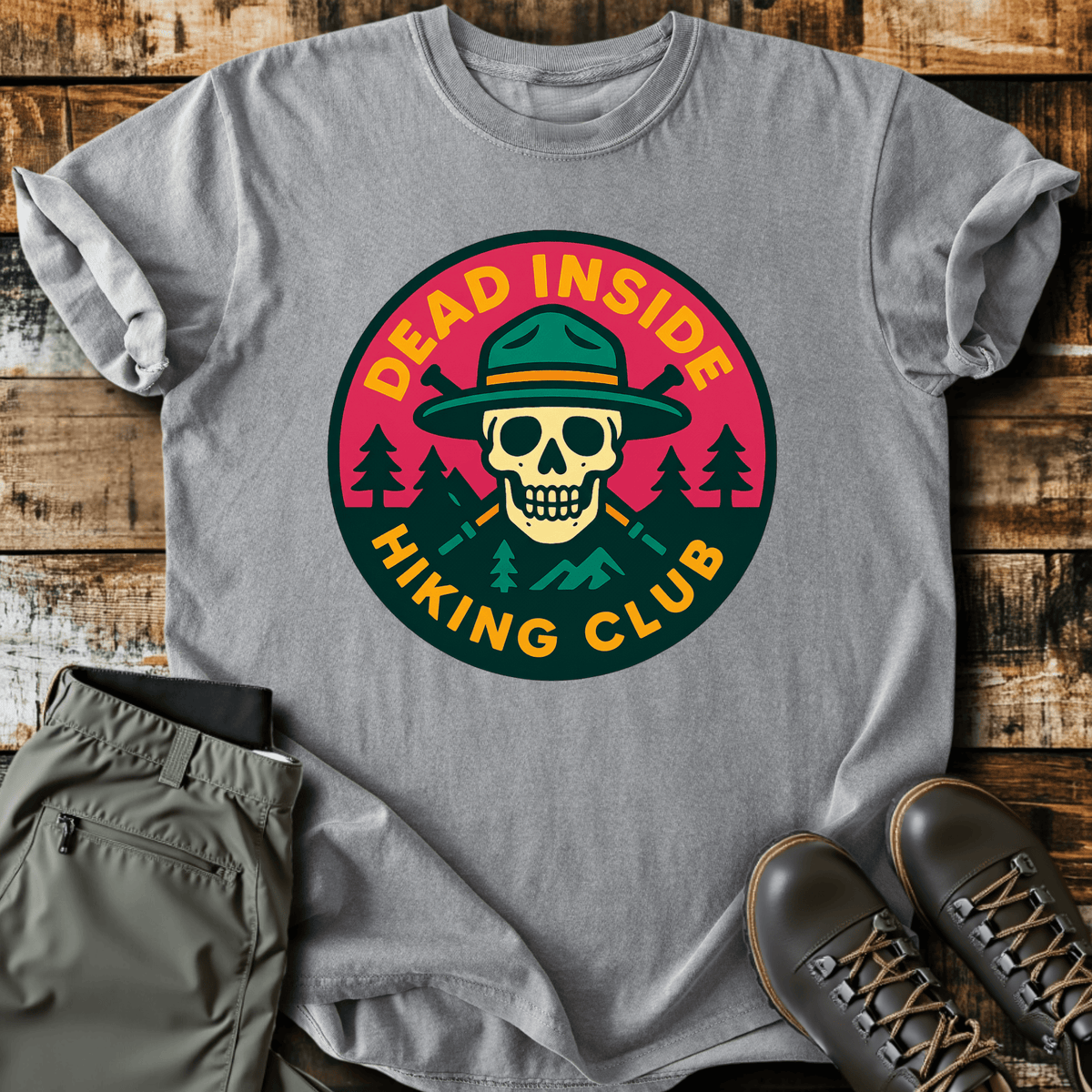 Dead Inside Hiking Club T-Shirt