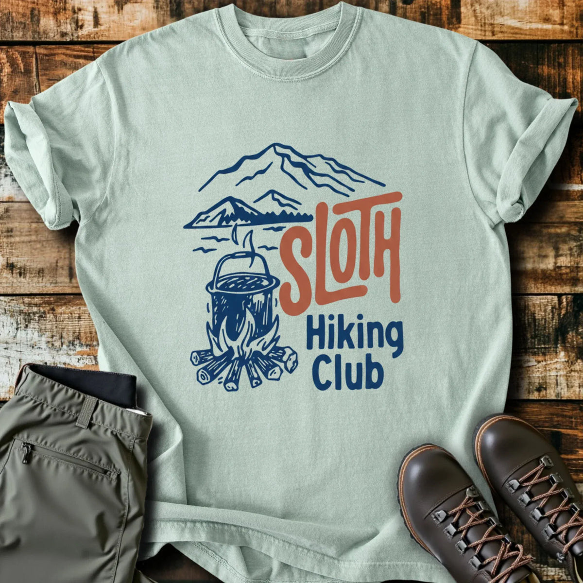 Sloth Campsite T-Shirt