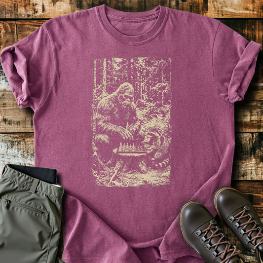 Bigfoot Chess Match T-Shirt