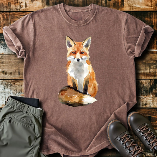 Watercolor Fox T-Shirt