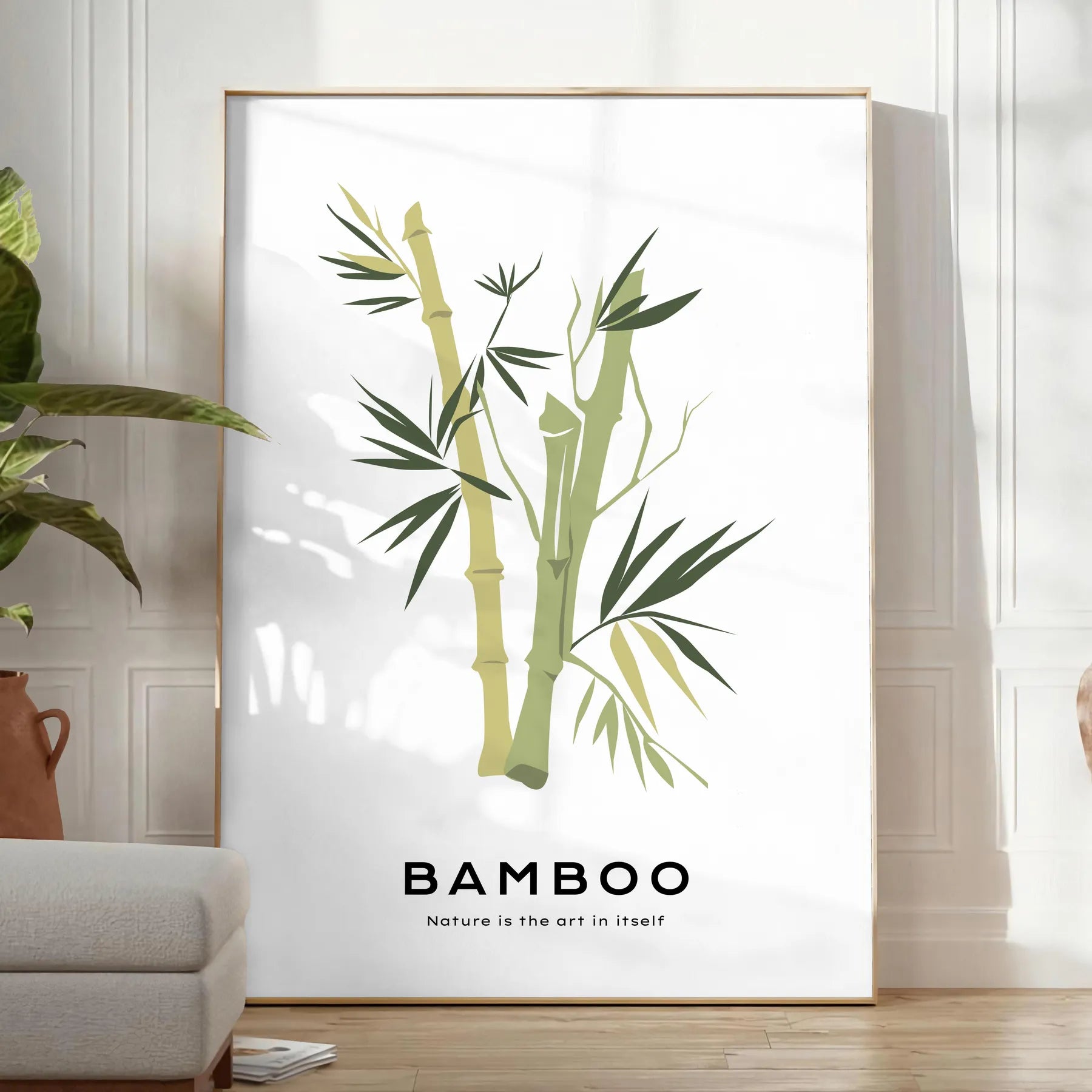 space vintage botanical poster exquisite art 16 serene gray green hues wall unique gift print nature elegance A4 cm A0 sizes versatile home decor