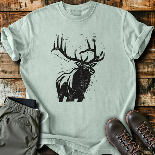 Buck Print T-Shirt