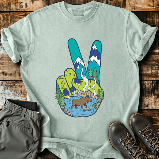Peace Moose T-Shirt
