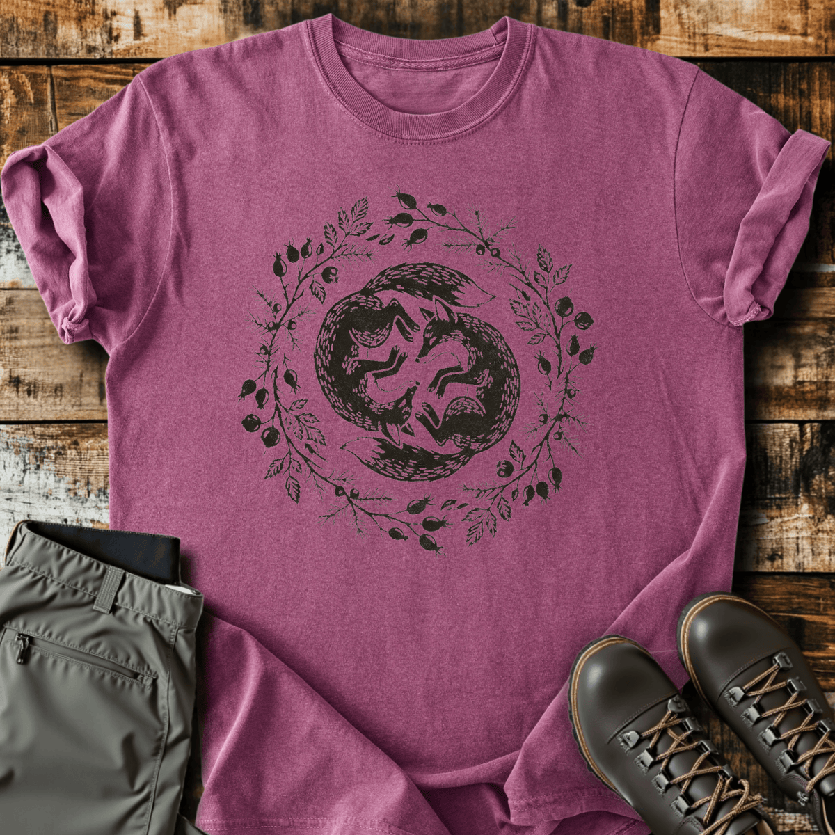 Fox Circle T-Shirt