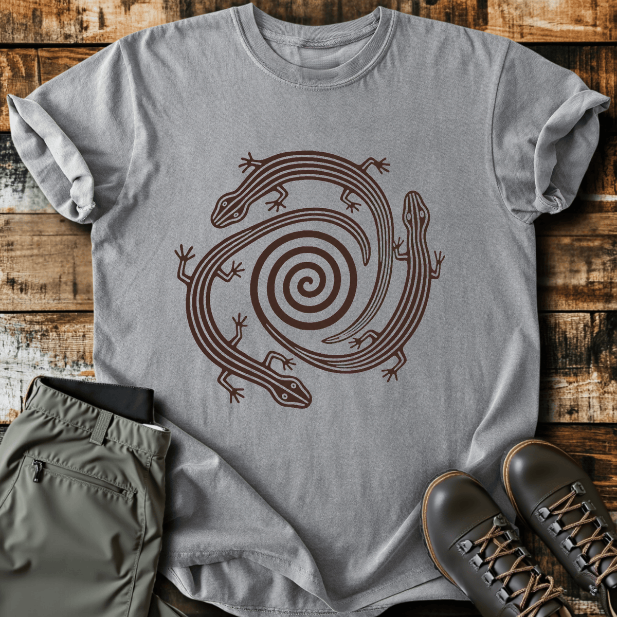 Lizard Spiral T-Shirt